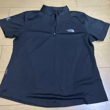 THE NORTH FACE 블랙 셔츠 하프 지퍼