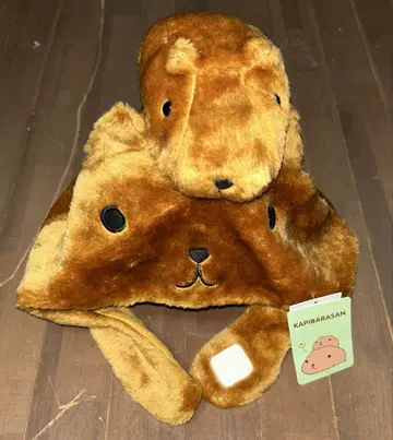 카피바라 씨 변신 후드 모자