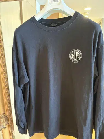 2XL HUF 하프 롱 T 긴팔 티셔츠 오버 사이즈