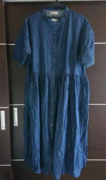 새상품 사만사 모스모스 스탠드 카라 원피스