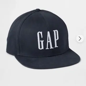 GAP 네이비 자수 로고 캡