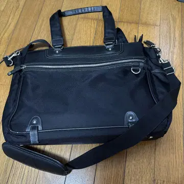 블랙 나일론 비즈니스 백
