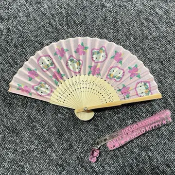 헬로키티 부채 후르츠