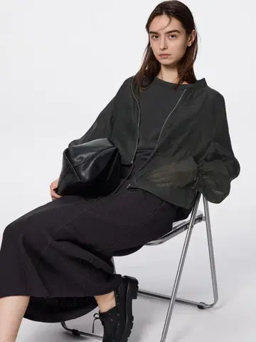 XL 사이즈 지유 시어 블루종
