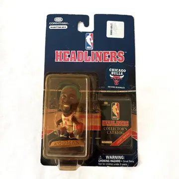 미개봉 헤드 라이너 데니스 로드맨 (그린) NBA 불스