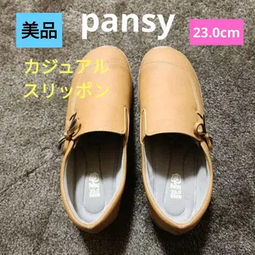 새상품급 pansy 여성용 캐주얼 슬립온 23.0cm 4E
