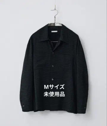 미사용 새상품 WYM RAYON JACQUARD CROPPED SHIRT