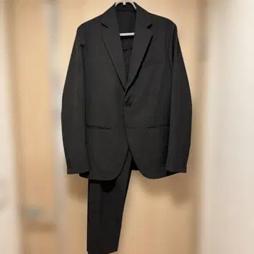 글로벌 워크 어반 자켓 슬랙스 셋업 차콜 XS