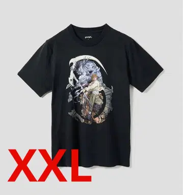 레어 그라니프 데스노트 월 & 류크 블랙 티셔츠 2XL