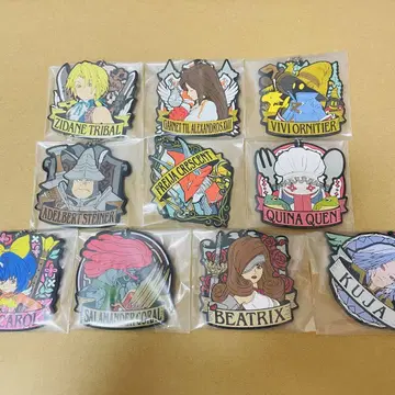 FF9 복권 러버 키링 박스 없음