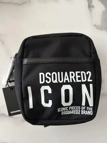 새상품 DSQUARED2 ICON 블랙 바디백