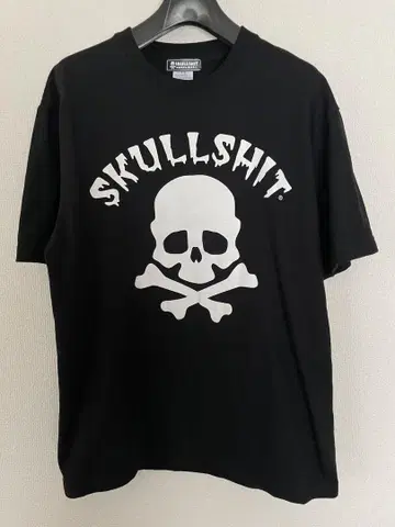 SKULLSHIT 스컬 프린트 티셔츠 블랙