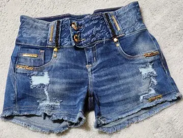 PIT BULL JEANS 데님 숏 팬츠