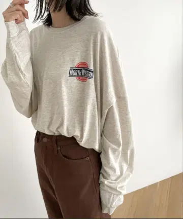 CANALJEAN Elmar "NORTH WESTERN" 롱 티셔츠