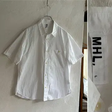새상품급 MHL. 오버 사이즈 레귤러 카라 셔츠 마가렛 호웰