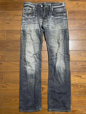 Edwin DENIM 다크 블루 스트레이트 데님