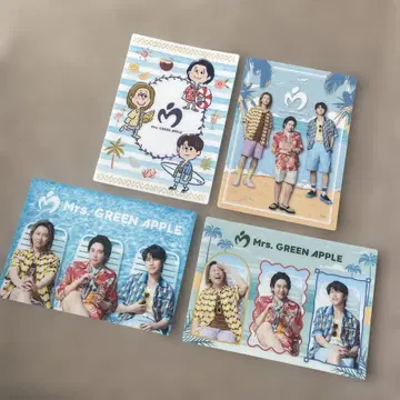 Mrs.GREEN APPLE/오리지널 비주얼 시트/총 4종