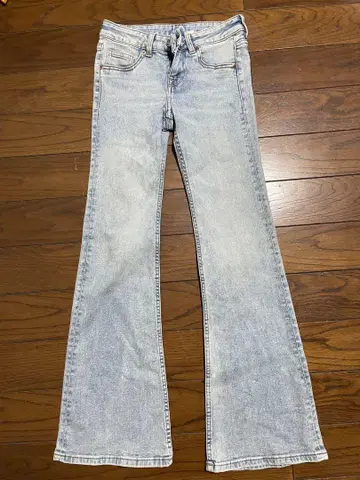 H&M 플레어 데님 팬츠 EUR 34 h&m