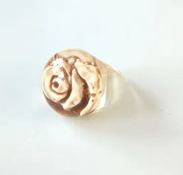 로즈 디자인 수지 반지 * 소브랄