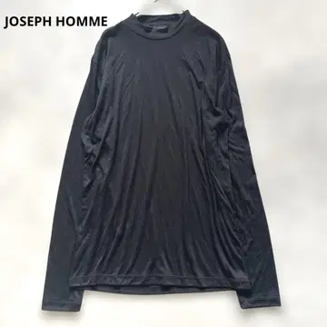 JOSEPH HOMME 블랙 긴팔 티셔츠 심플한 디자인