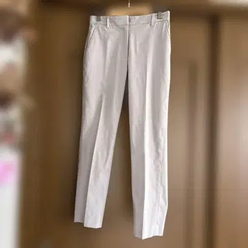 플라스테 린넨 혼방 스틱 팬츠 라이트 그레이