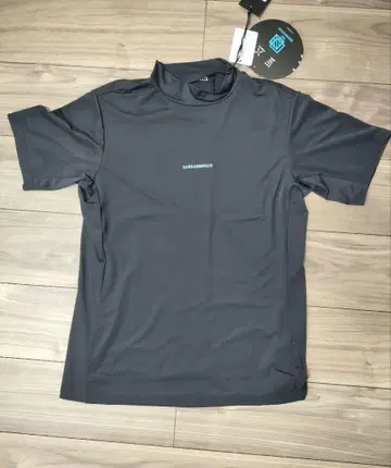 LUXEAKMPLUS 블랙 셔츠 L 사이즈 모크넥