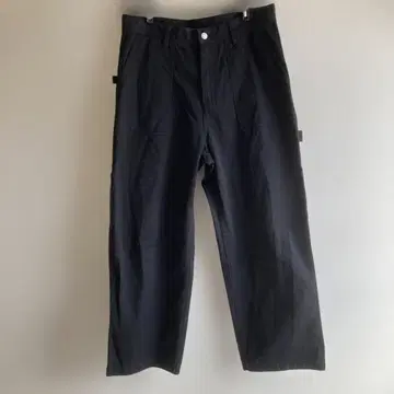 H&M 카고 팬츠 페인터 팬츠 블랙 EUR 32/30