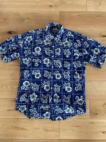 CHAPS RALPH LAUREN 알로하 셔츠 M 네이비