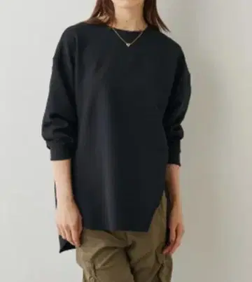 Whim Gazette 정가 16,500엔 V가젯 풀오버 블랙