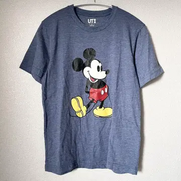 유니클로 UT 미키 Mickey 티셔츠 네이비 XS