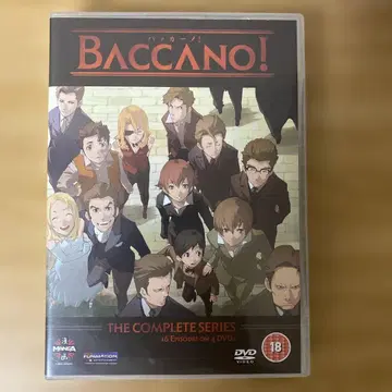 BACCANO! -바카노!- 컴플리트 DVD-BOX 전 16화