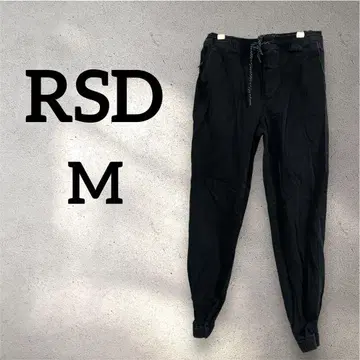 RSD [M] 블랙 팬츠