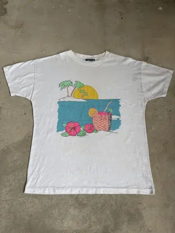 90s 싱글 스티치 티셔츠 USA제 SILVERBAY