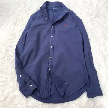 RALPH LAUREN 랄프 로렌 버튼 다운 셔츠 네이비 XS