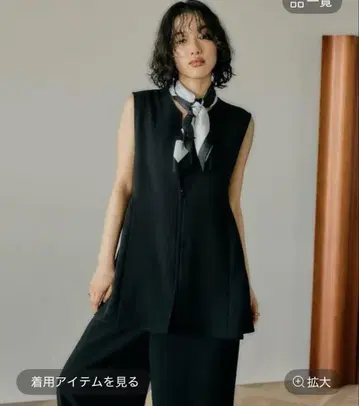 렙심 린넨 라이크 시리즈 절개 베스트