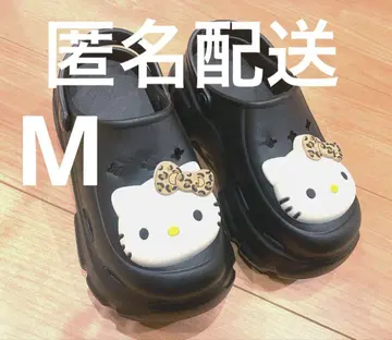 아베일 키티 Hello Kitty 클로그 샌들 36-37 블랙
