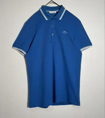 LACOSTE 라코스테 원포인트 로고 리브 라인 반팔 피케 셔츠