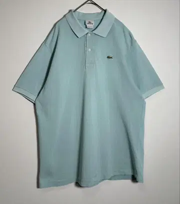 LACOSTE 라코스테 자수 로고 반팔 피케 셔츠