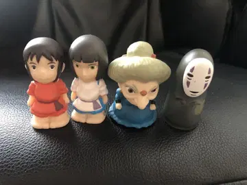 지브리 센과 치히로의 행방불명 손가락 인형 4개