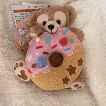 닷피 봉제 인형 배지 디즈니 씨 도넛 누이바