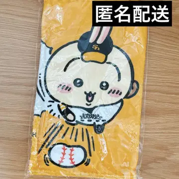 치이카와 후쿠오카 소프트뱅크 호크스 콜라보 페이스 타월 토끼