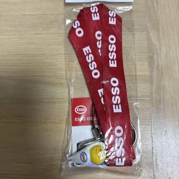 ESSO 캐릭터 에소 보이 키링 스트랩 포함