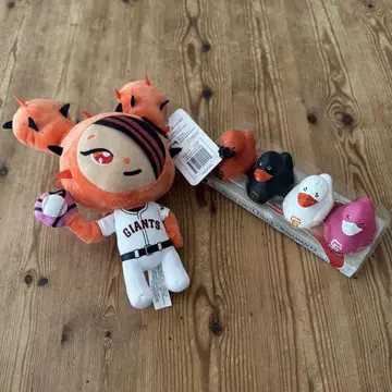 샌프란시스코 자이언츠 마스코트 봉제 인형 세트