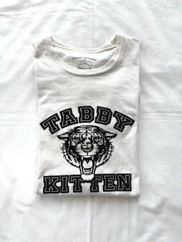 믹스타 별주 TABBY CAT KITTEN TEE 티셔츠 M