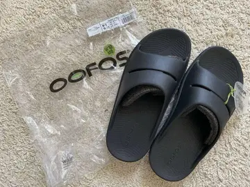 OOFOS OOAHH UNISEX 블랙 M8/W10