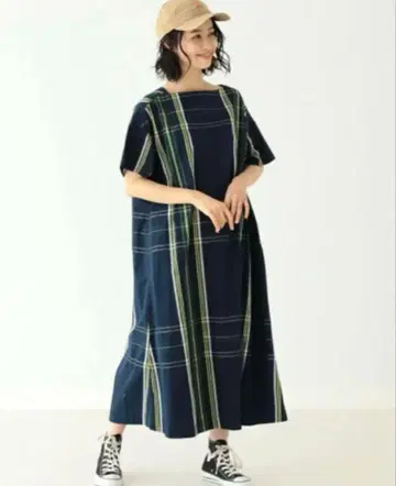 빔즈 보이 보트넥 원피스