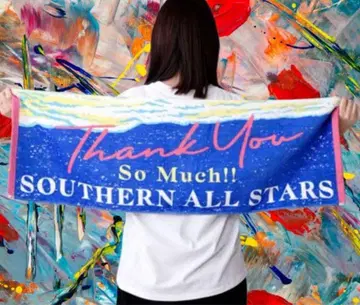 SOUTHERN ALL STARS 타월 사잔 투어 굿즈 새상품