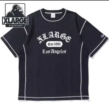 XLARGE 챔피온 리버스 위브 스티치드 숏 슬리브 티셔츠