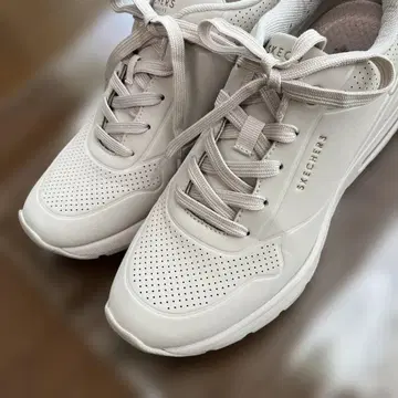 스케쳐스 하이힐 스니커즈 통굽 스니커즈 24cm 23.5cm