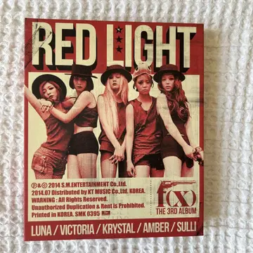 f(x) RED LIGHT 3rd Album 한국판